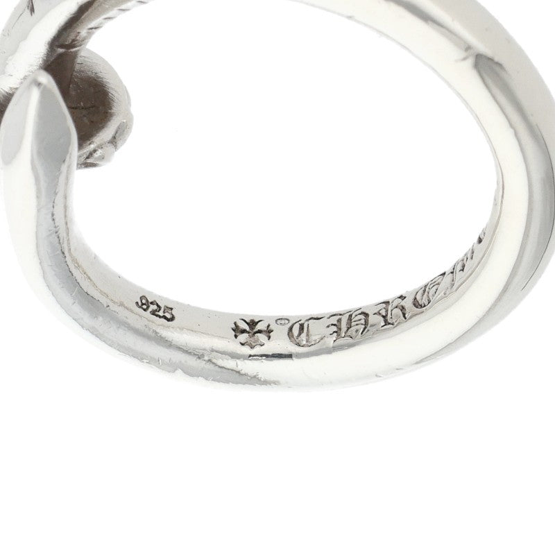 Chrome Hearts NAIL CRSBALL Silver Ring Size US 5.5