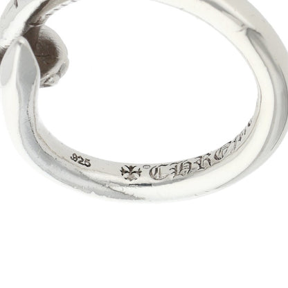 Chrome Hearts NAIL CRSBALL Silver Ring Size US 5.5