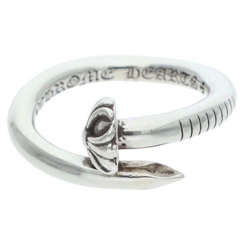 Chrome Hearts NAIL CRSBALL Silver Ring Size US 8