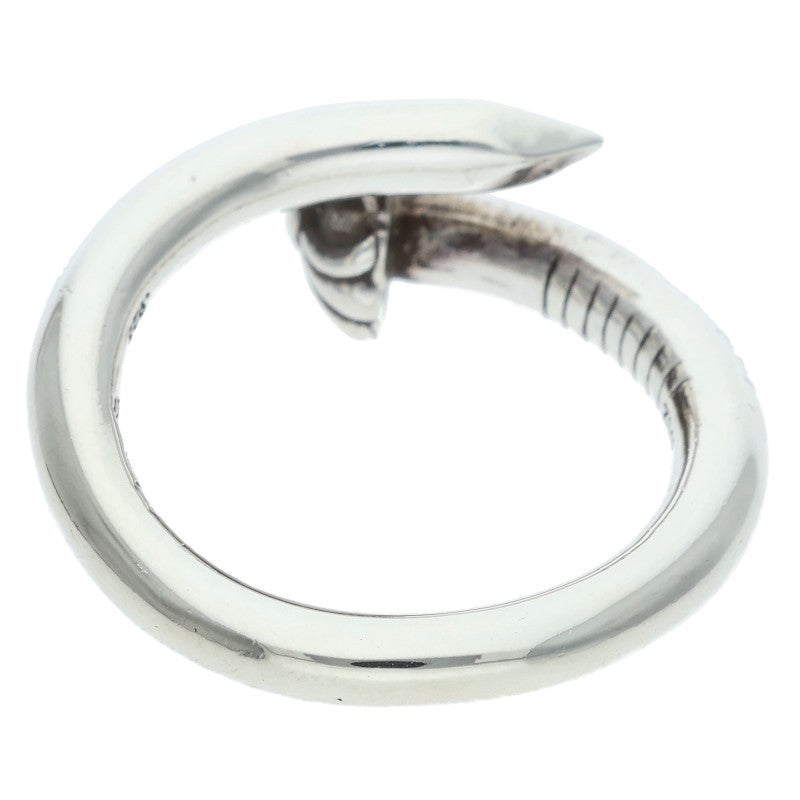 Chrome Hearts NAIL CRSBALL Silver Ring Size US 8
