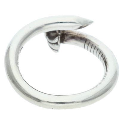 Chrome Hearts NAIL CRSBALL Silver Ring Size US 8