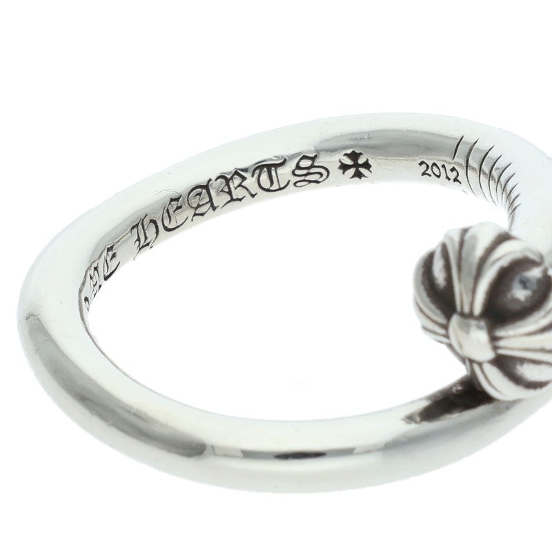 Chrome Hearts NAIL CRSBALL Silver Ring Size US 8