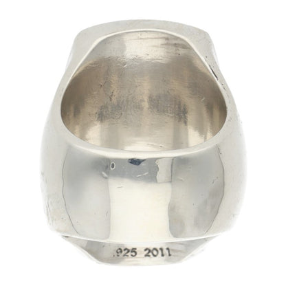 Chrome Hearts BIG PJ RS3 Cross Silver Ring Size ONE SIZE
