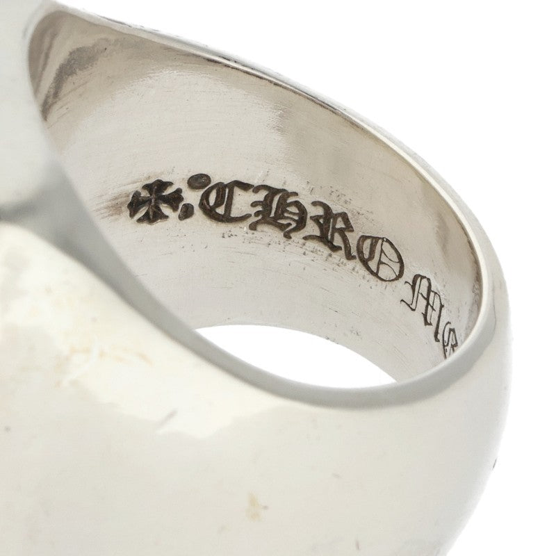 Chrome Hearts BIG PJ RS3 Cross Silver Ring Size ONE SIZE