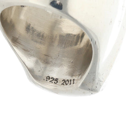 Chrome Hearts BIG PJ RS3 Cross Silver Ring Size ONE SIZE