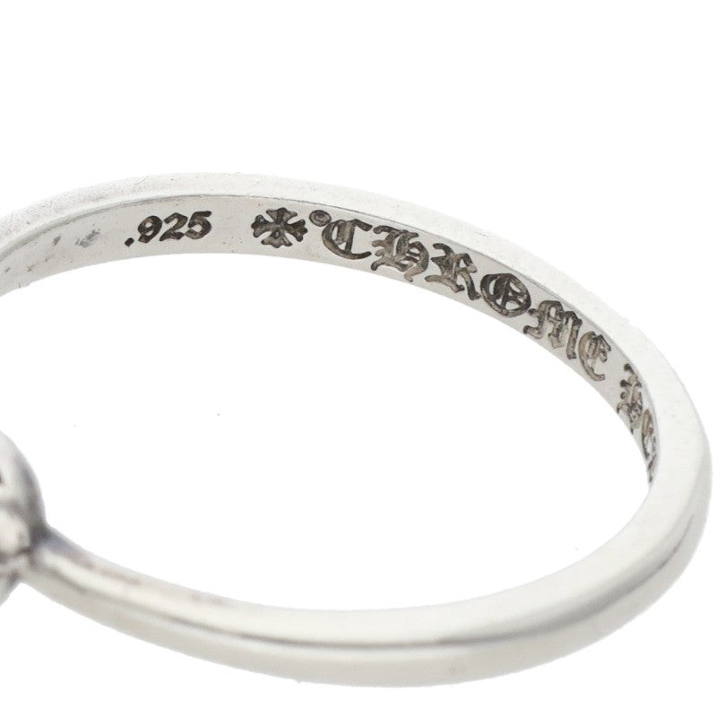 Chrome Hearts BUBBLGM HEART P DIA Pave Ring Size ONE SIZE
