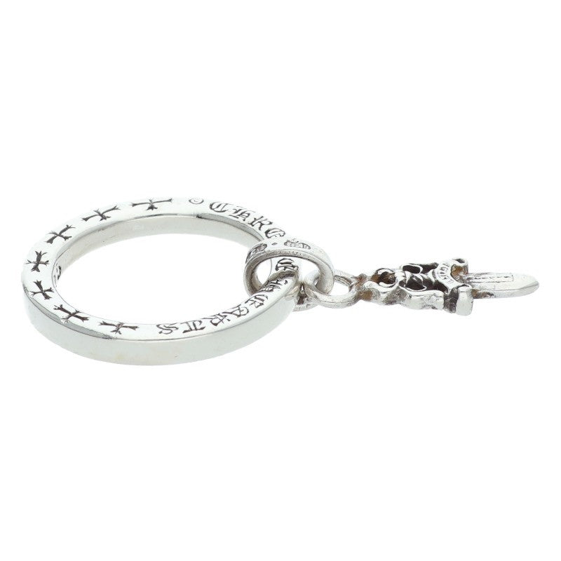 Chrome Hearts NTFL w Dagger Silver Ring Size US 6