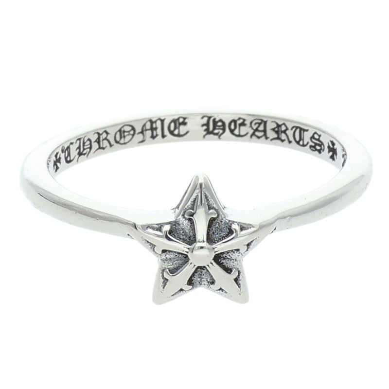Chrome Hearts BUBBLGM STAR Silver Ring Size ONE SIZE