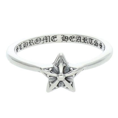 Chrome Hearts BUBBLGM STAR Silver Ring Size ONE SIZE
