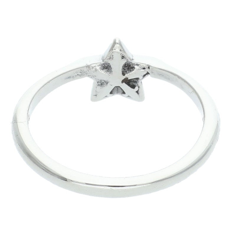 Chrome Hearts BUBBLGM STAR Silver Ring Size ONE SIZE