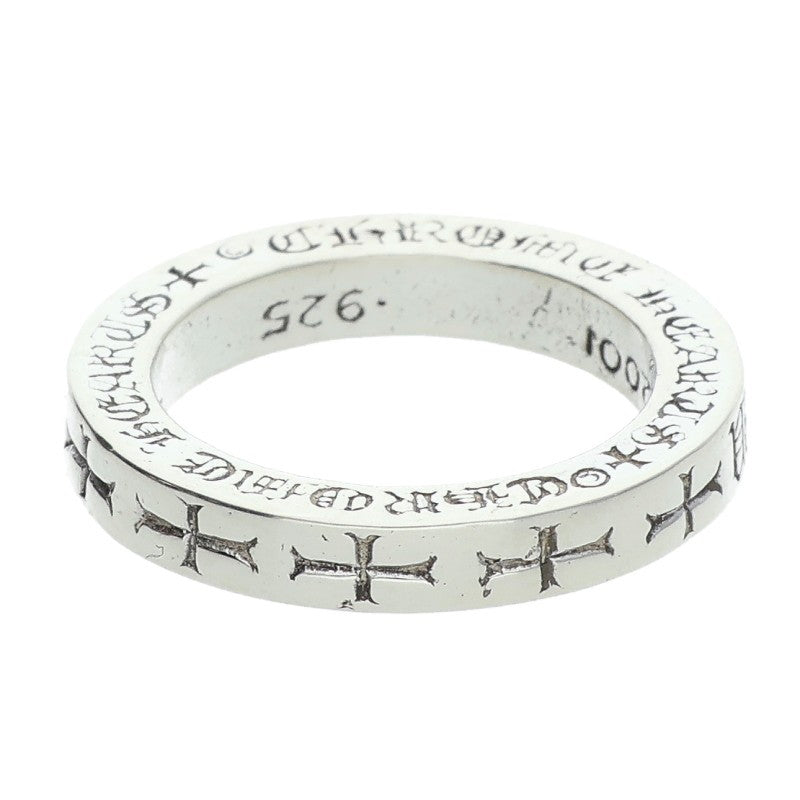 Chrome Hearts 3mm Spacer FUCKYOU Silver Ring Size ONE SIZE