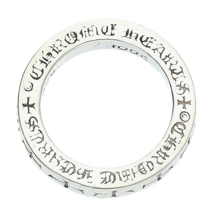 Chrome Hearts 3mm Spacer FUCKYOU Silver Ring Size ONE SIZE