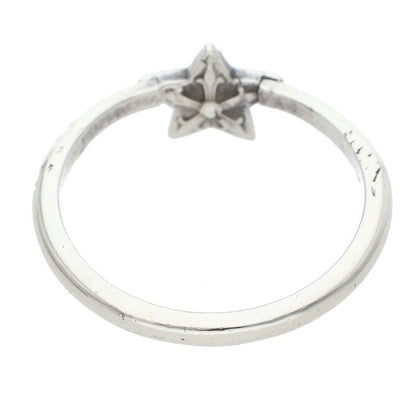 Chrome Hearts BUBBLGM STAR Silver Ring Size US 6
