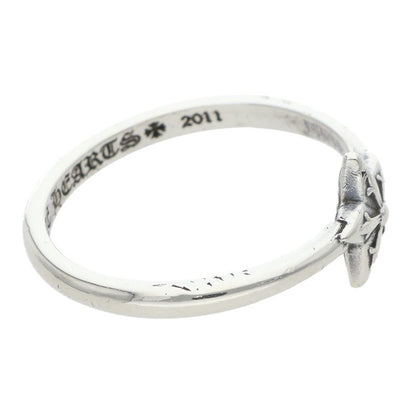 Chrome Hearts BUBBLGM STAR Silver Ring Size US 6