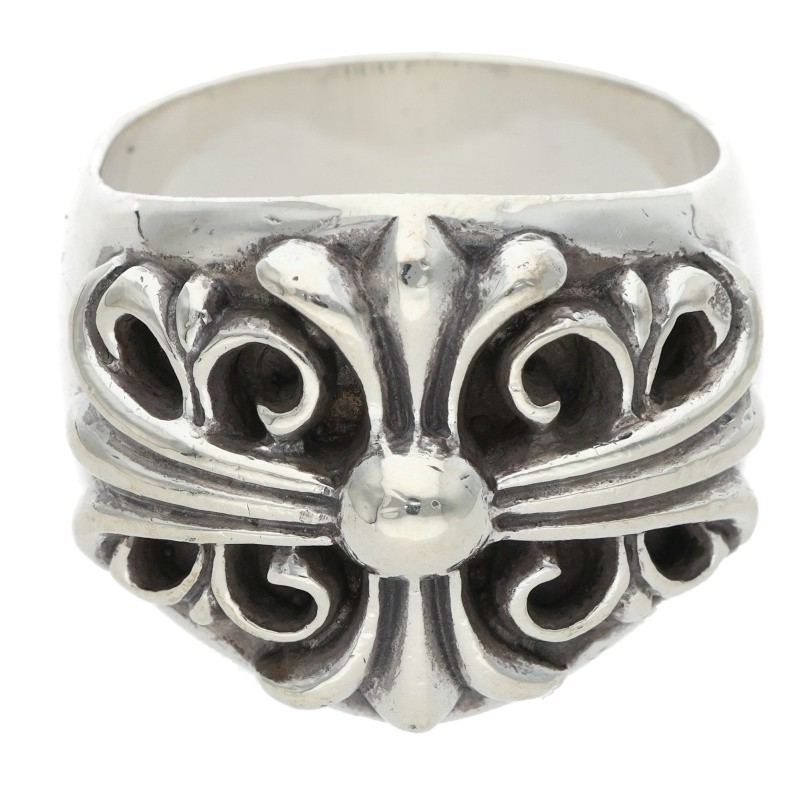Chrome Hearts Keeper Sterling Silver Ring Size ONE SIZE