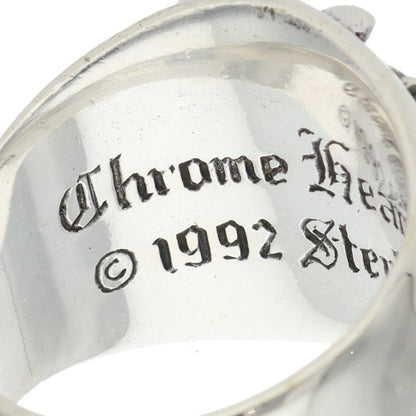 Chrome Hearts Keeper Sterling Silver Ring Size ONE SIZE