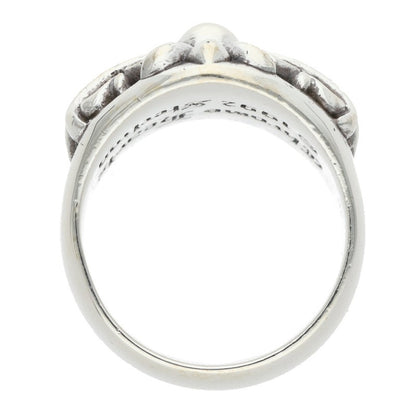 Chrome Hearts Keeper Sterling Silver Ring Size ONE SIZE