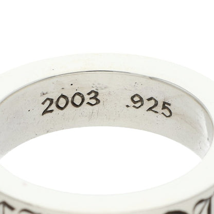 Chrome Hearts 6mm Spacer FUCKYOU Ring 925 Size ONE SIZE
