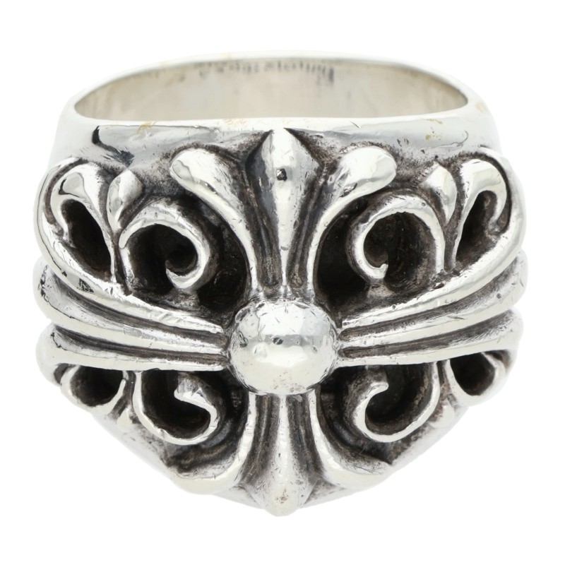 Chrome Hearts Keeper Sterling Silver Ring Size ONE SIZE