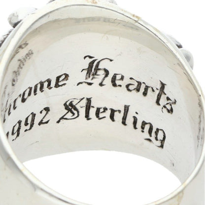Chrome Hearts Keeper Sterling Silver Ring Size ONE SIZE