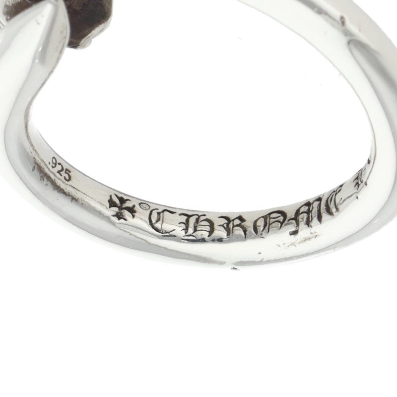 Chrome Hearts NAIL CRSBALL Ring 925 Silver Size US 5