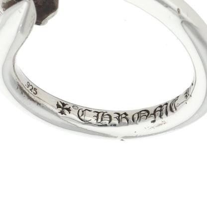 Chrome Hearts NAIL CRSBALL Ring 925 Silver Size US 5