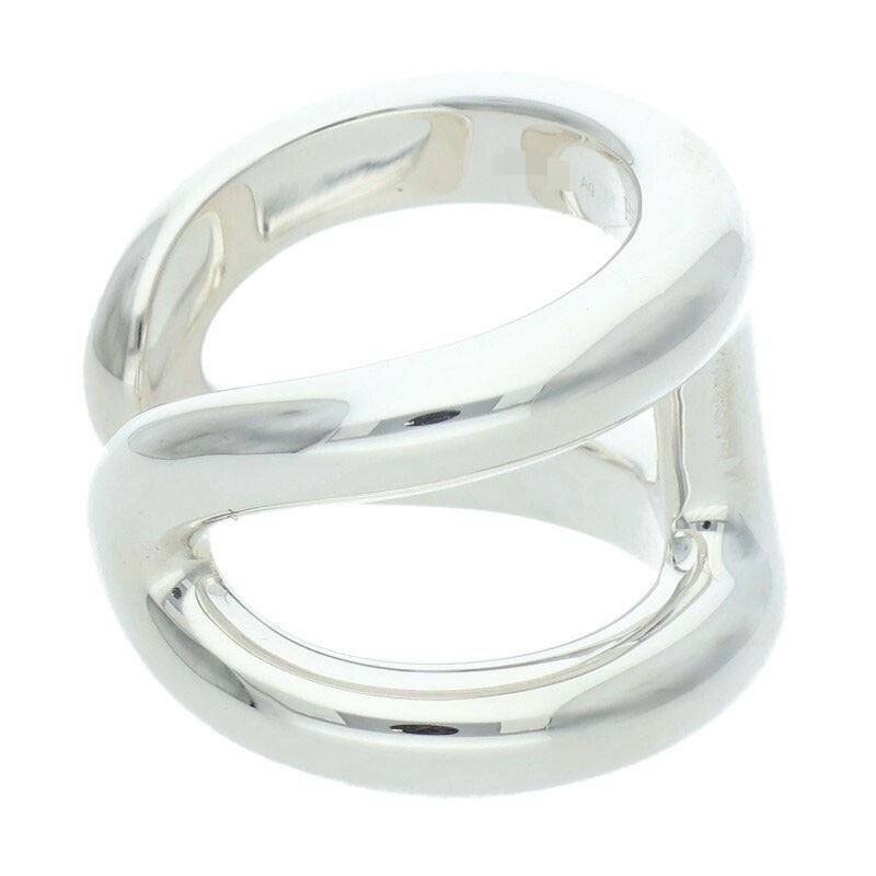 HERMES Osmose GM 925 Silver Ring Size ONE SIZE