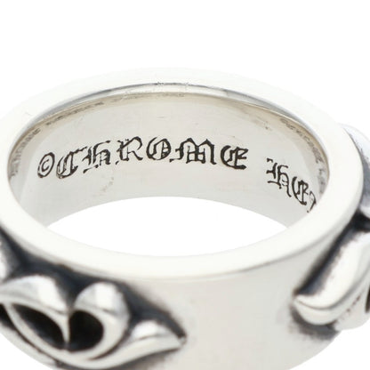Chrome Hearts DBL Narrow Vine Band Silver Ring Size JP 18.5