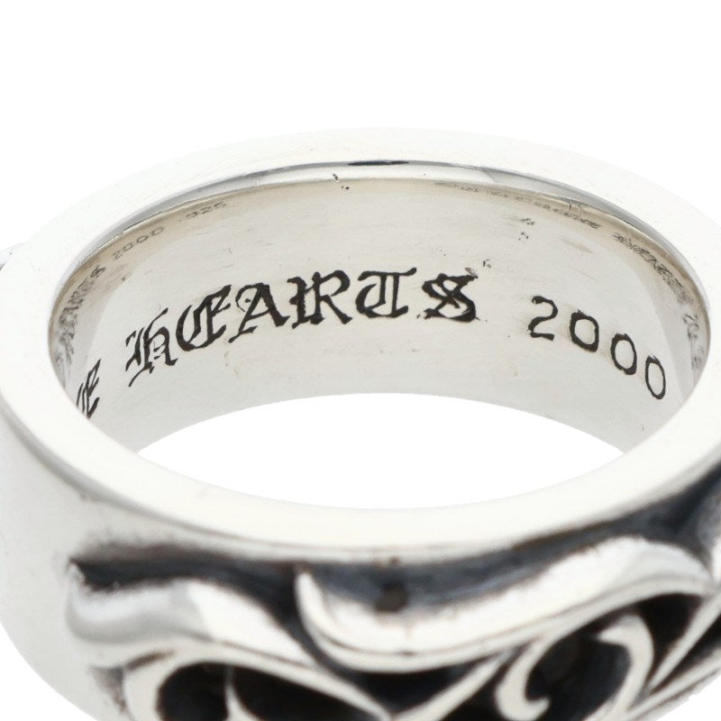 Chrome Hearts DBL Narrow Vine Band Silver Ring Size JP 18.5
