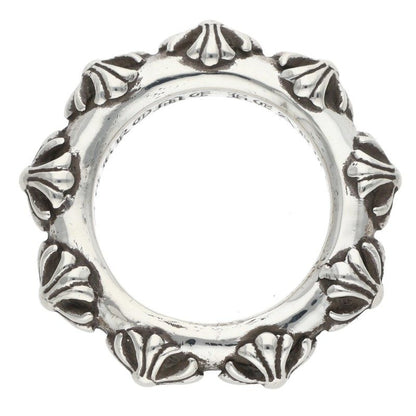 Chrome Hearts CROSS BAND Ring 925 Silver Size ONE SIZE