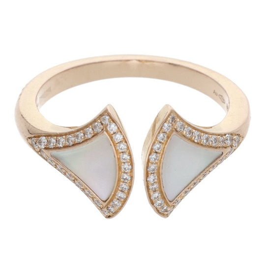 BVLGARI Diva Dream K18PG Diamond Mother of Size ONE SIZE