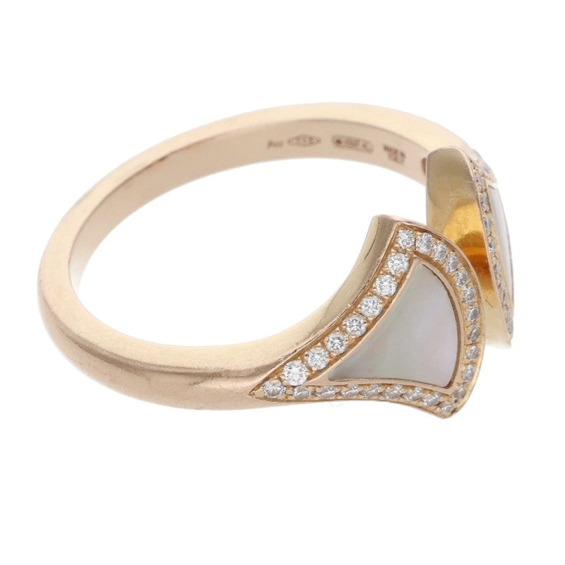 BVLGARI Diva Dream K18PG Diamond Mother of Size ONE SIZE