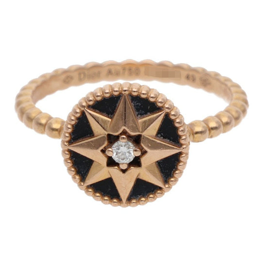 Christian Dior Rose des Vents K18PG Diamond Size ONE SIZE