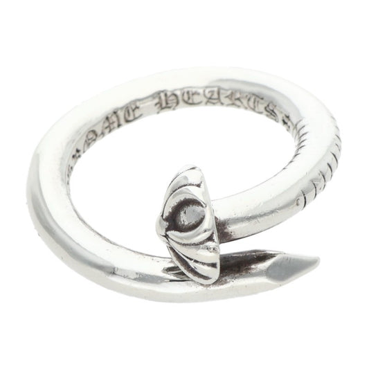 Chrome Hearts NAIL CRSBALL Ring 925 Silver Size ONE SIZE