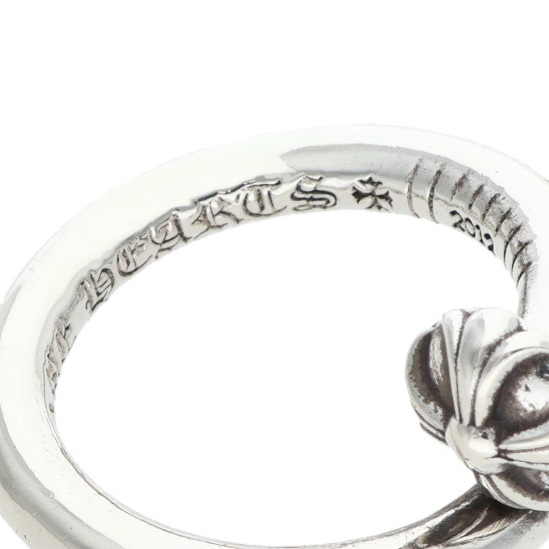 Chrome Hearts NAIL CRSBALL Ring 925 Silver Size US 5