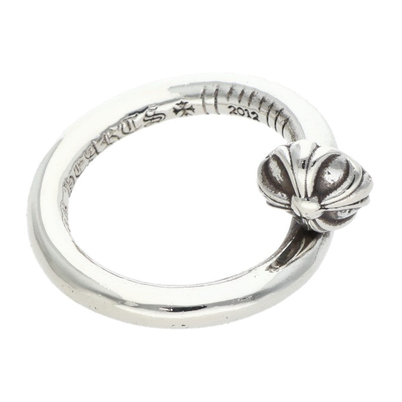 Chrome Hearts NAIL CRSBALL Ring 925 Silver Size US 5