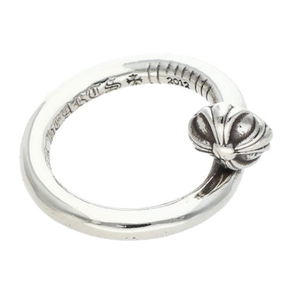 Chrome Hearts NAIL CRSBALL Ring 925 Silver Size US 5