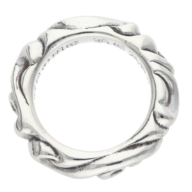 Chrome Hearts SCRL BAND Ring Silver (Silver 4.99g)
