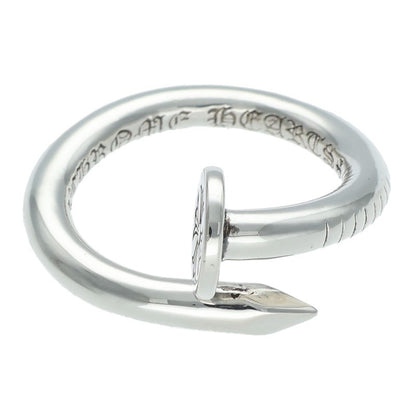 Chrome Hearts NAIL FLAT Ring 925 Silver Size US 5