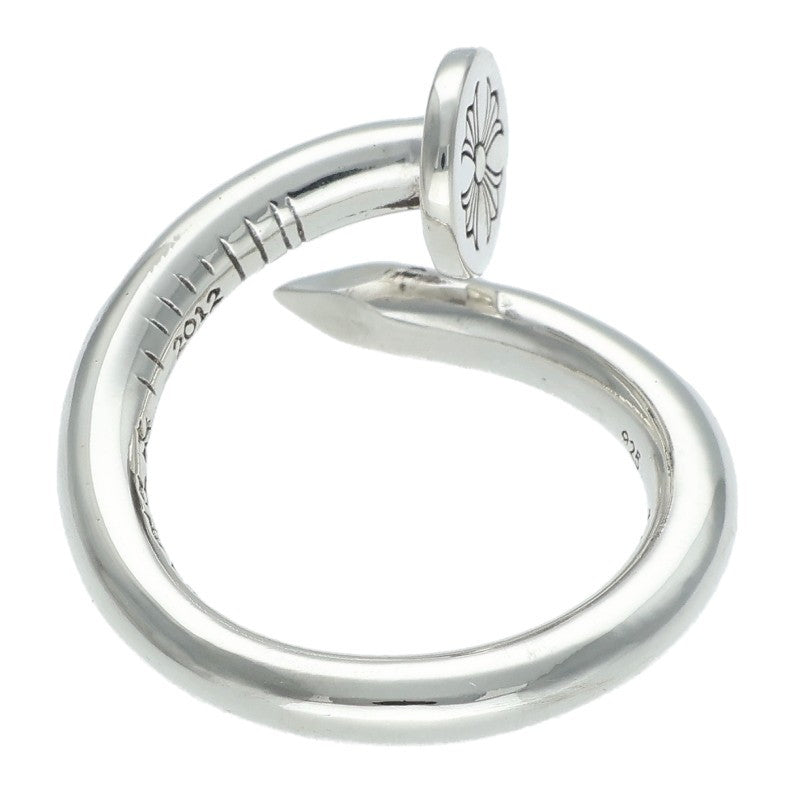Chrome Hearts NAIL FLAT Ring 925 Silver Size US 5
