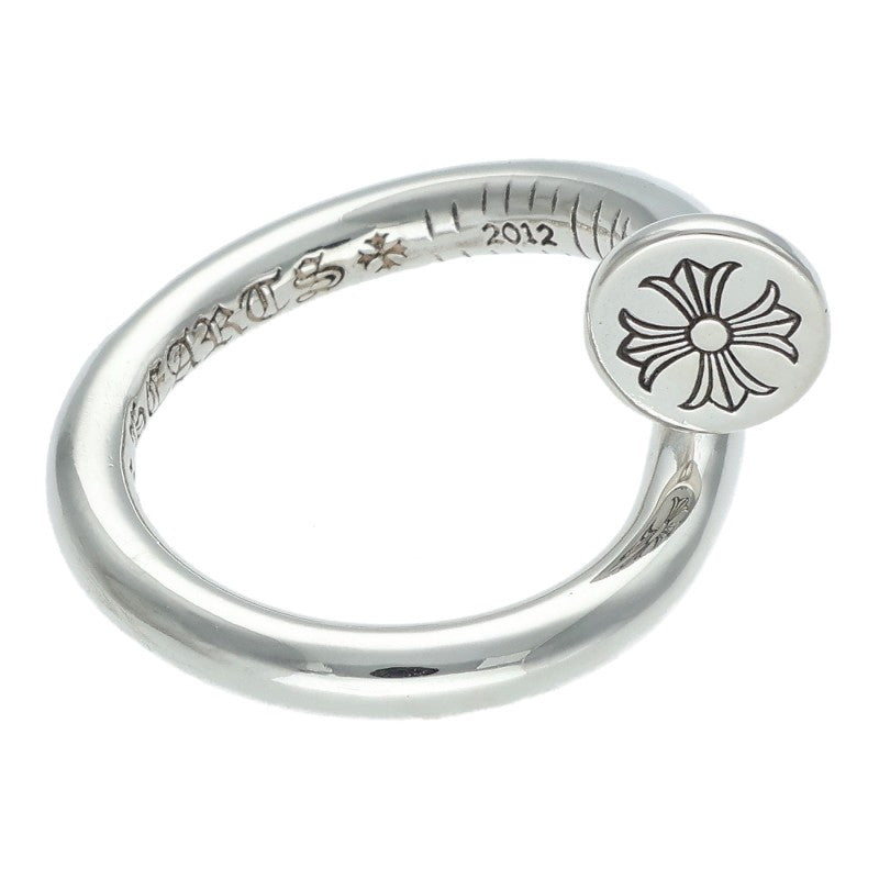 Chrome Hearts NAIL FLAT Ring 925 Silver Size US 5