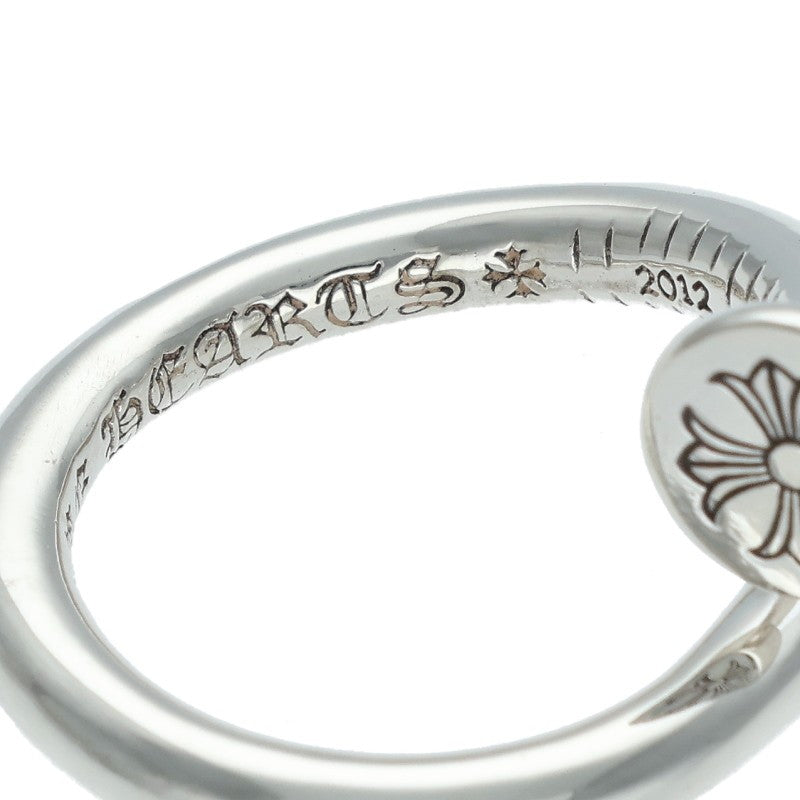 Chrome Hearts NAIL FLAT Ring 925 Silver Size US 5