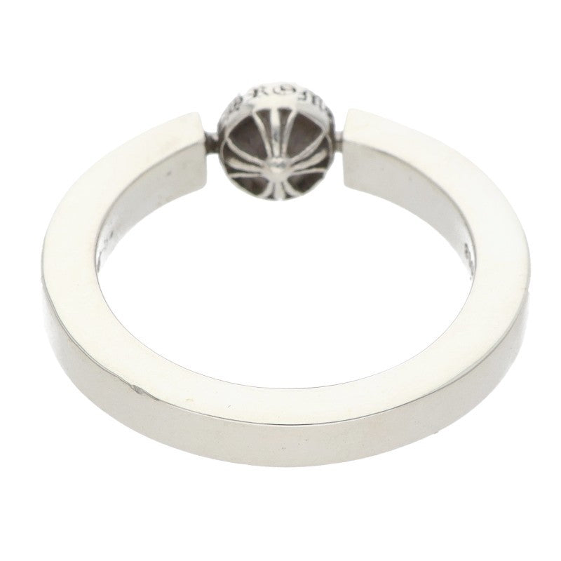 Chrome Hearts BEAD IN BAND Ring 925 Silver Size US 9