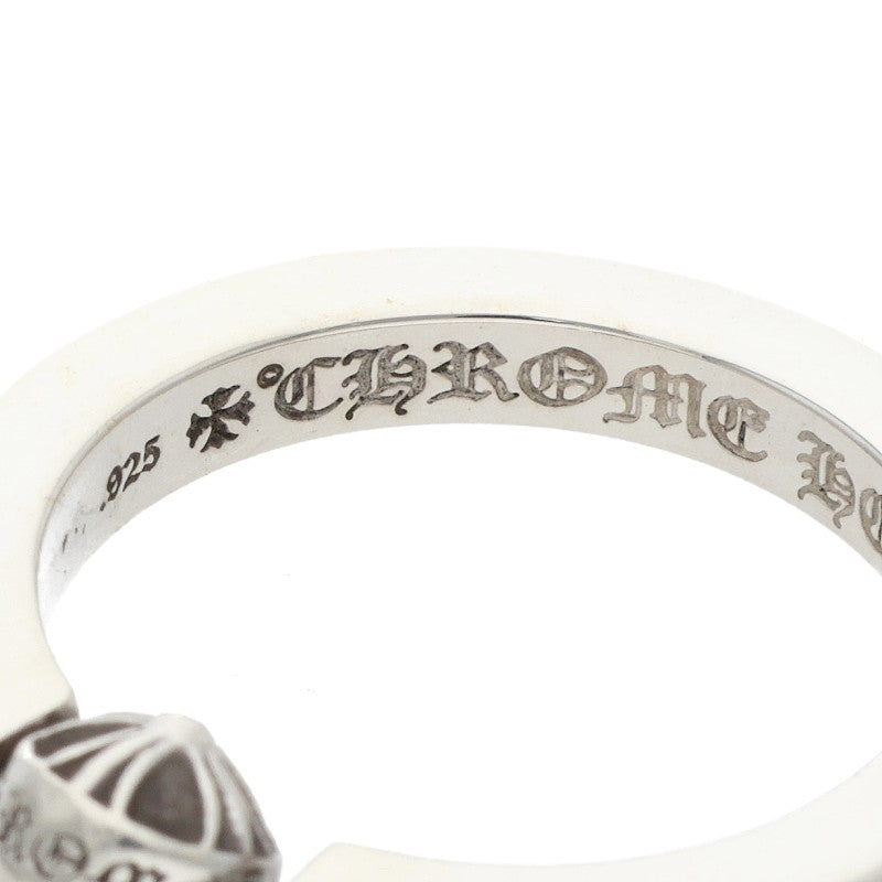 Chrome Hearts BEAD IN BAND Ring 925 Silver Size US 9