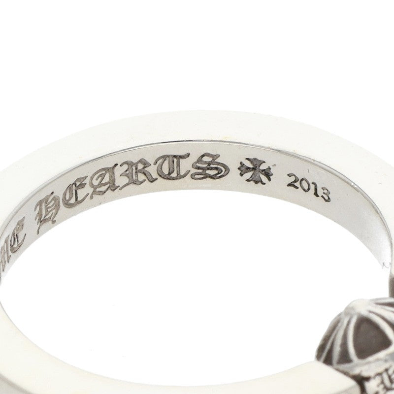 Chrome Hearts BEAD IN BAND Ring 925 Silver Size US 9