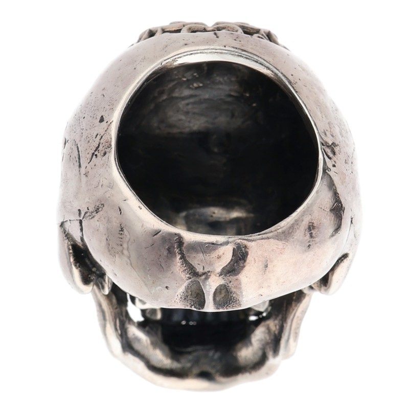 GABOR R-126 Large Brain Skull Full Head Silver Size ONE SIZE
