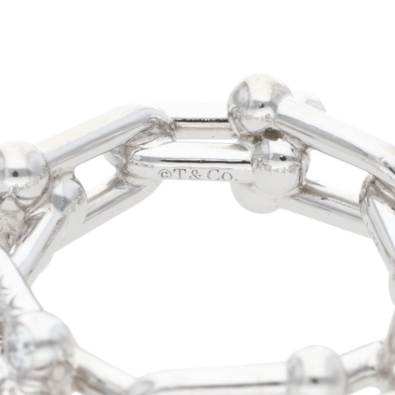 TIFFANY&Co. HardWear K18WG Diamond Small Link Size ONE SIZE
