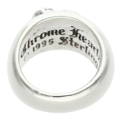 Chrome Hearts HEART IN BAND Silver Ring Size US 6