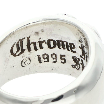Chrome Hearts HEART IN BAND Silver Ring Size US 6