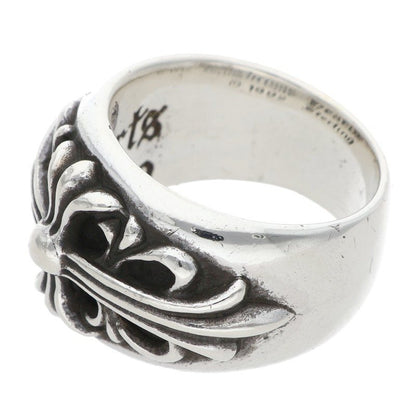 Chrome Hearts FLORAL CROSS Silver Ring Size ONE SIZE